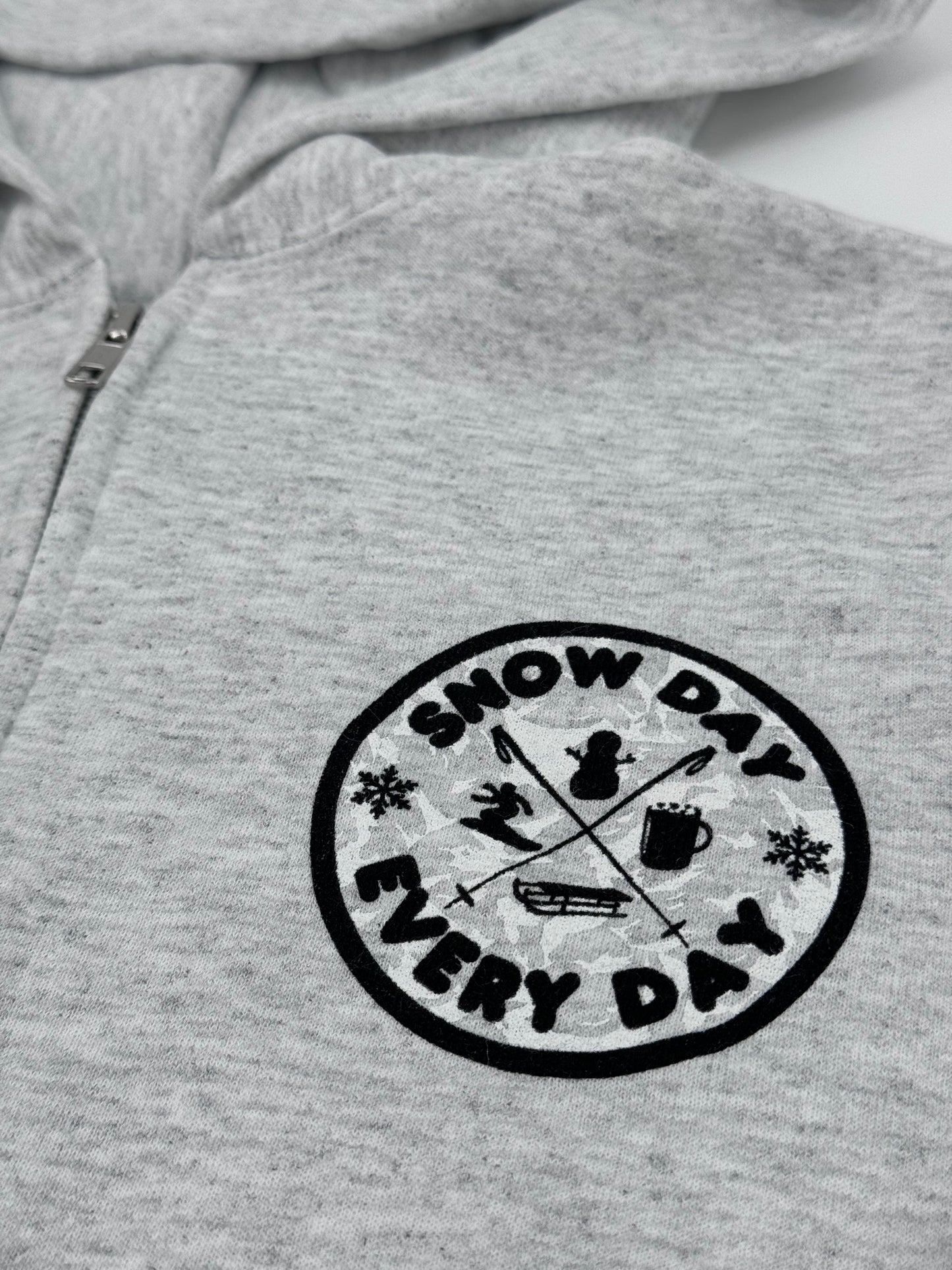 Kids Zip-Up Snow Day Hoodie