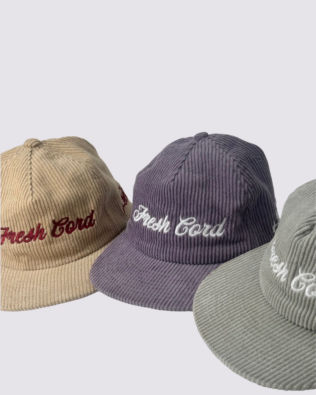 Fresh Cord Flat Brim